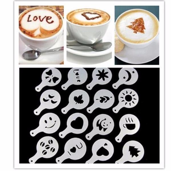 PRO COFFEE CREATIONS - COFFEE STENCILS